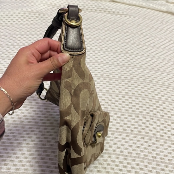 Coach Hobo Kristin Monogrammed Bag - Picture 8 of 16